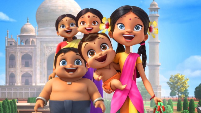 Nhóc Bheem quả cảm: Em yêu Taj Mahal Mighty Little Bheem: I Love Taj Mahal